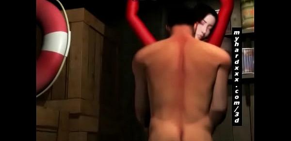  Horny 3D Hentai Babe Gets Nailed